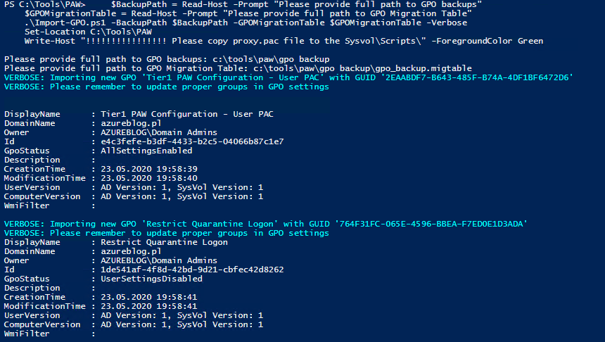 PAW Security guide – Identity and Azure Cloud