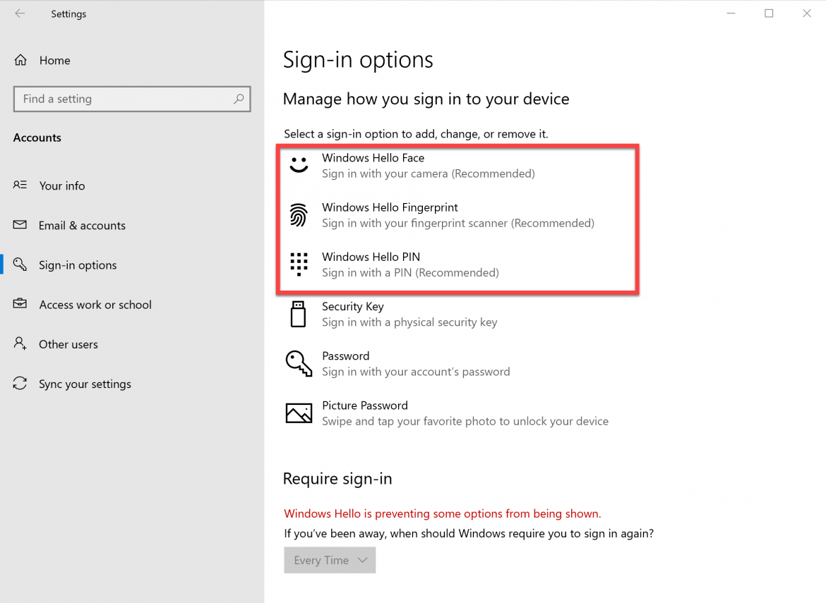 Say hello to Windows Hello! Identity and Azure Cloud